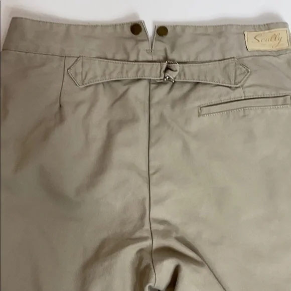Scully Khaki Colored Western Vintage Style Pants - Picture 3 of 10